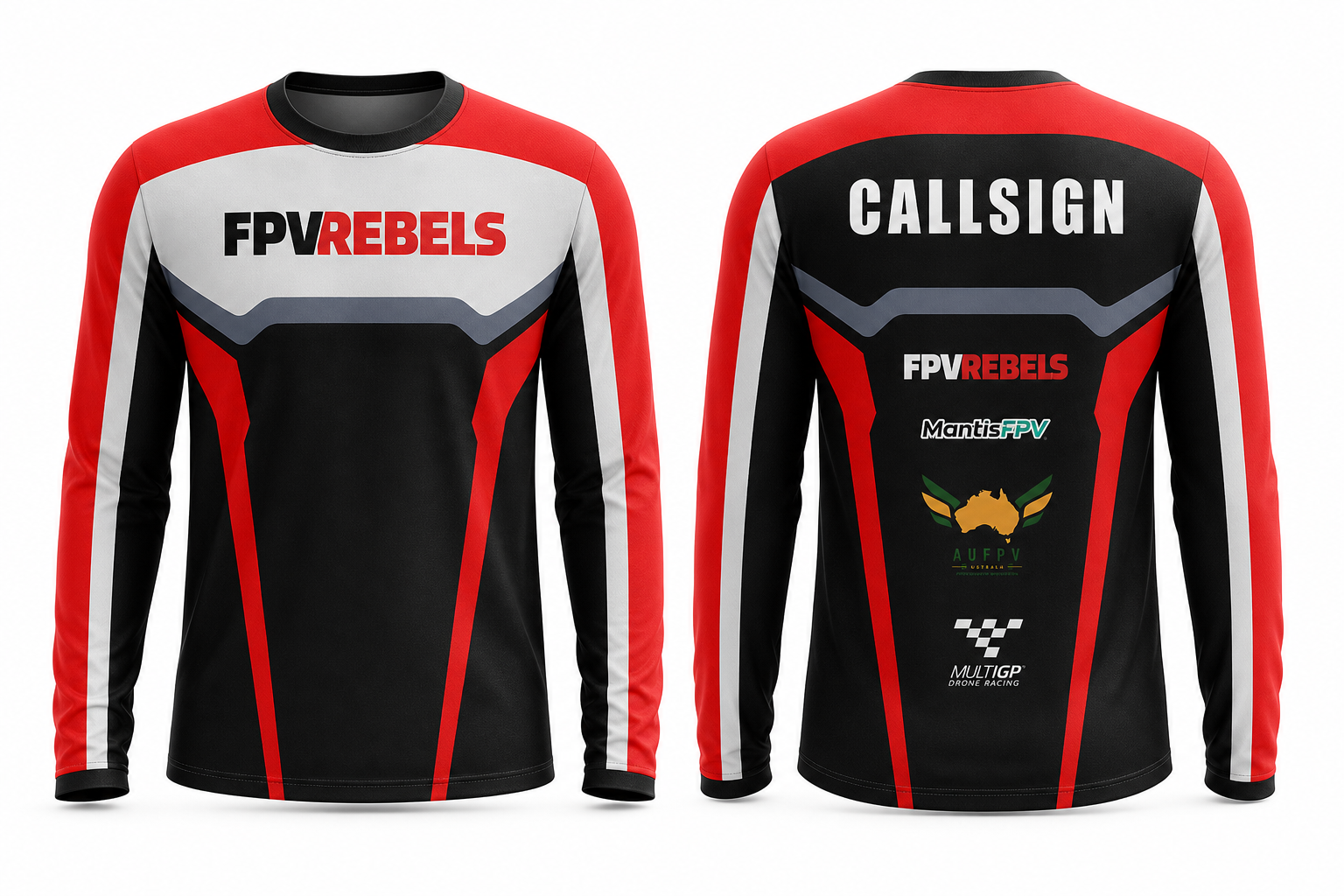 FPV Rebels 2026 Long Sleeve Shirt - PRE ORDER